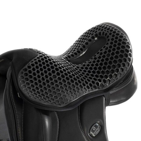 Acavallo Ortho-Coccyx seatsaver dressuur Hexagonal Gel-Out Dri-Lex 20 mm