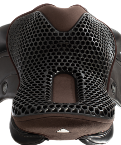 Acavallo Ortho-Coccyx seatsaver dressuur Hexagonal Gel-Out Dri-Lex 20 mm