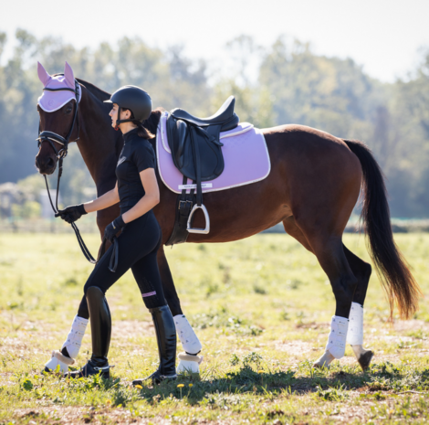 OP = OP &ndash; Acavallo zadeldek dressuur Lycra &amp; Bamboo Silicone Grip