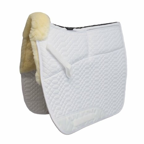 Zadeldek Lamswol met inlagevakken 9 kleuren combinaties