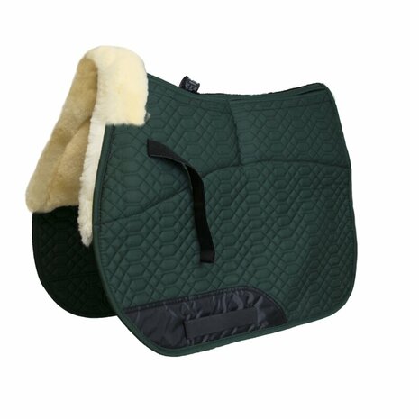 Zadeldek Lamswol met inlagevakken 9 kleuren combinaties