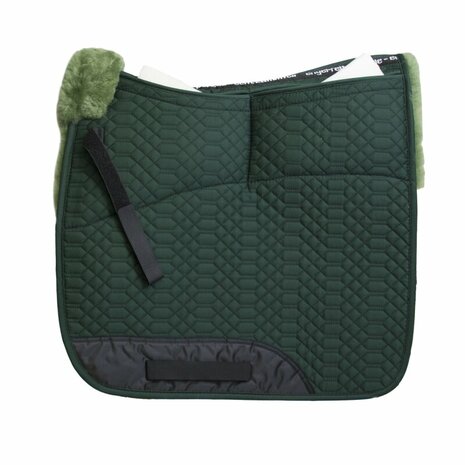 Zadeldek Lamswol met inlagevakken 9 kleuren combinaties