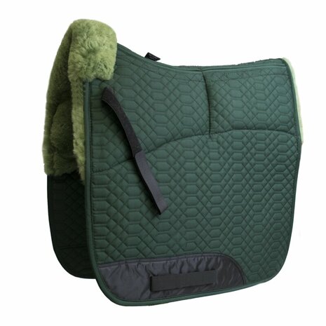 Zadeldek Lamswol met inlagevakken 9 kleuren combinaties