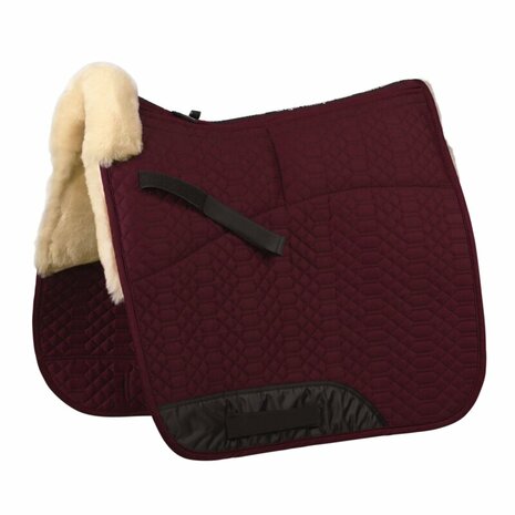 Zadeldek Lamswol met inlagevakken 9 kleuren combinaties