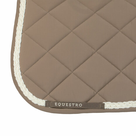 Equestro Dressuur Zadeldek met Gevlochten Koord &ndash; Exclusief, Technisch en Stijlvol