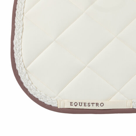 Equestro Dressuur Zadeldek met Gevlochten Koord &ndash; Exclusief, Technisch en Stijlvol