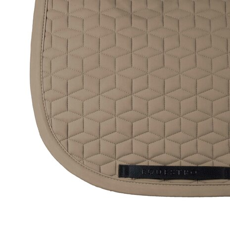 Equestro Dressuur Zadeldek met Cube Quilting &ndash; Technisch Comfort &amp; Tijdloze Elegantie