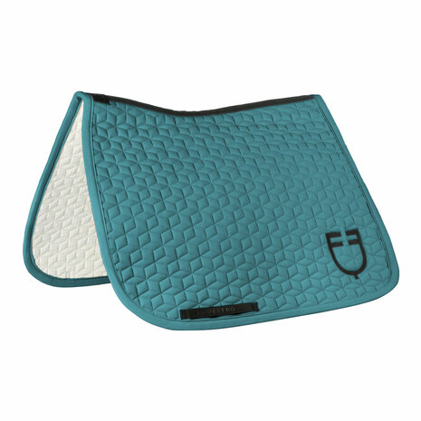 Equestro Dressuur Zadeldek met Cube Quilting &ndash; Technisch Comfort &amp; Tijdloze Elegantie