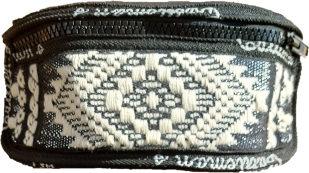 Cattleman&rsquo;s Hip Bag Canvas &ndash; Aztec Print 