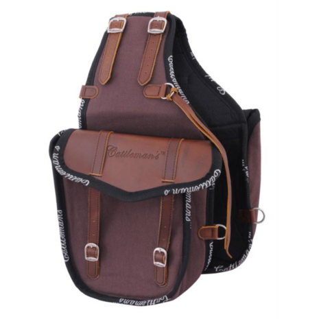 Cattleman&rsquo;s Hind Bag &ndash; Achtertas van Canvas &amp; Leer