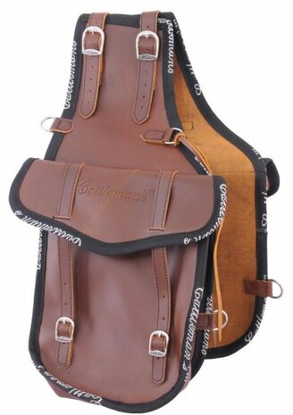 Cattleman&rsquo;s Hind Bag Volledig Leer &ndash; Strong Ingrassata Leather
