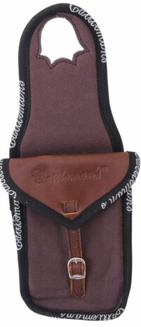 Cattleman&rsquo;s Horn Bag &ndash; Canvas &amp; Leer