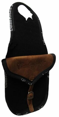 Cattleman&rsquo;s Horn Bag &ndash; Canvas &amp; Leer
