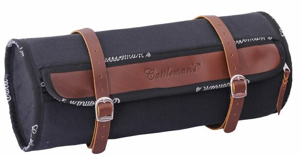Cattleman&rsquo;s Banana Hind Bag &ndash; Canvas &amp; Leer