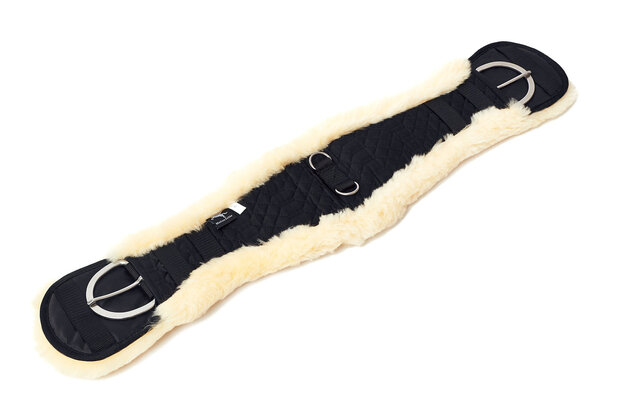 Anatomische Westernsingel met Lamswol &ndash; Merino (50&ndash;90 cm)