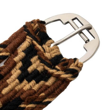 Pool&rsquo;s Mohair Drawstring Girth met Diamond Decoraties &ndash; Westernsingel