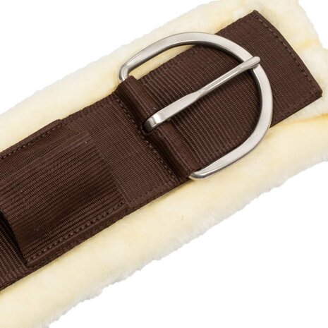 Pool&rsquo;s Western Girth met Synthetische Schapenvacht