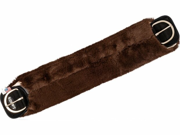 Singelbontje Western &ndash; Synthetisch Lamswol