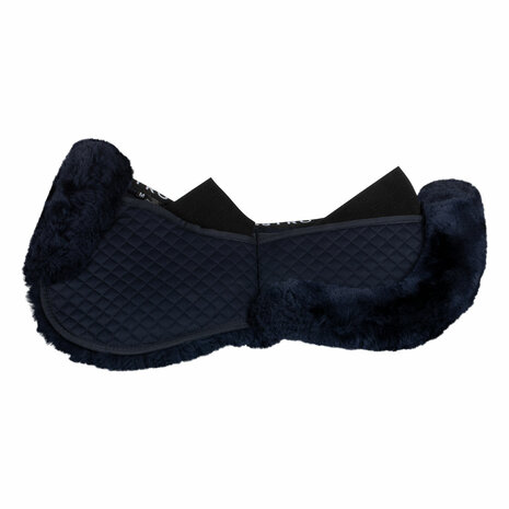 Equestro Halfpad met pockets en lamswol onderzijde