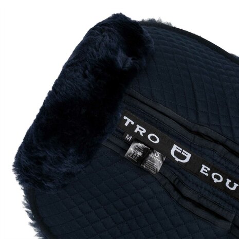 Equestro Halfpad met pockets en lamswol onderzijde