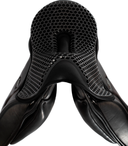 Acavallo&reg; Ortho-Pubis Seatsaver Dressuur &ndash; Hexagonal Gel-Out Dri-Lex 20 mm