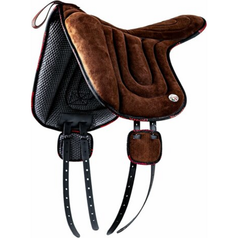 Barebackpad Zadelvorm Su&egrave;de met Memoryfoam