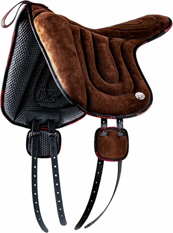 Barebackpad Zadelvorm Su&egrave;de met Memoryfoam