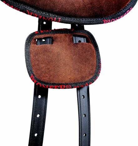 Barebackpad Zadelvorm Su&egrave;de met Memoryfoam