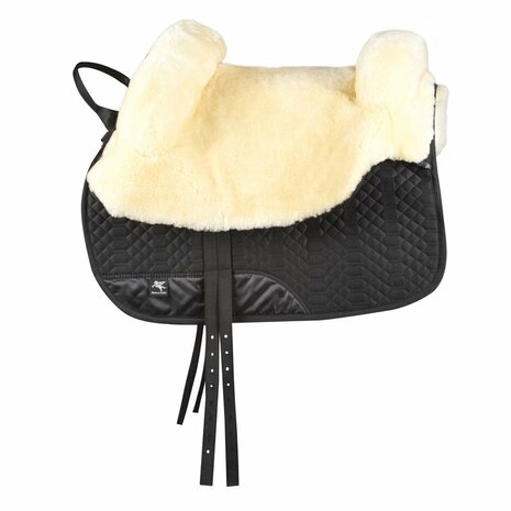 Lamswollen Barebackpad Ibero Naturel - Support en Close Contact