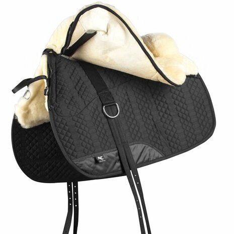 Lamswollen Barebackpad Ibero Naturel - Support en Close Contact