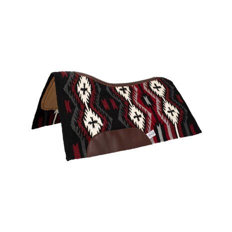 Pool's New Zealand Wolvilt Pad Zwart/Grijs/Rood
