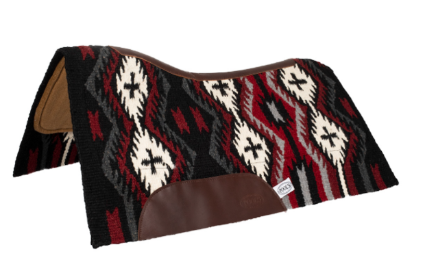 Pool's New Zealand Wolvilt Pad Zwart/Grijs/Rood