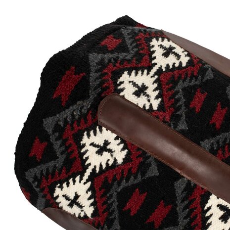 Pool's New Zealand Wolvilt Pad Zwart/Grijs/Rood