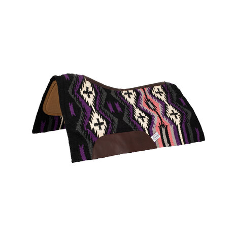 Pool's New Zealand Wolvilt Pad Violet/Black/Pink