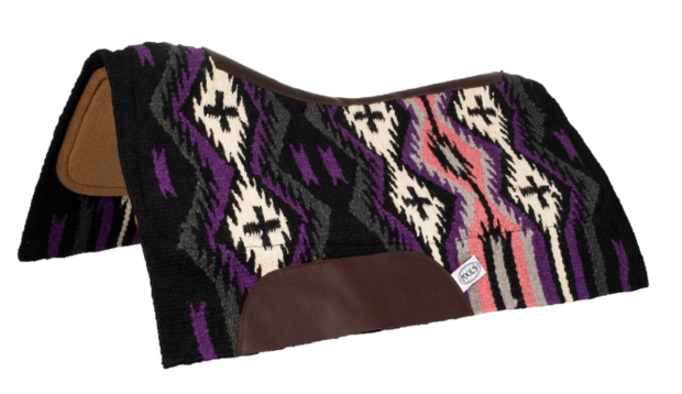 Pool's New Zealand Wolvilt Pad Violet/Black/Pink
