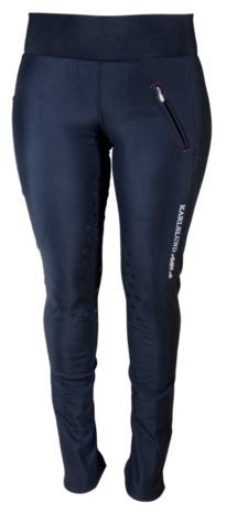 Karlslund dames jodhpur rijbroek met fleece &amp; grip + Telefoonzakje