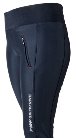 Karlslund dames jodhpur rijbroek met fleece &amp; grip + Telefoonzakje