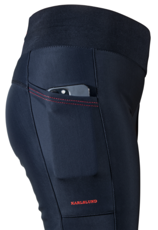 Karlslund dames jodhpur rijbroek met fleece &amp; grip + Telefoonzakje