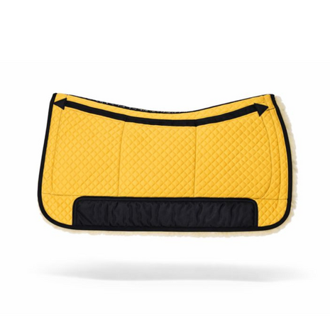 Kifra-pad Western Yellow &amp; Black Velvet 8 Pockets