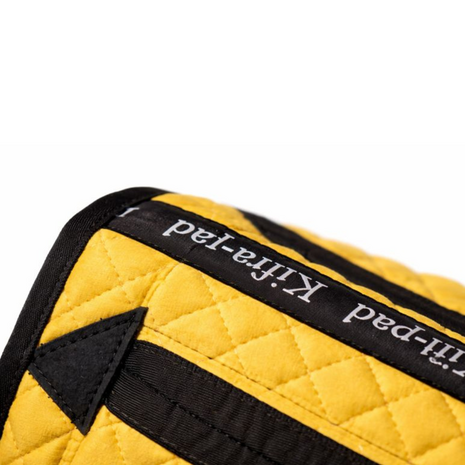 Kifra-pad Western Yellow &amp; Black Velvet 8 Pockets