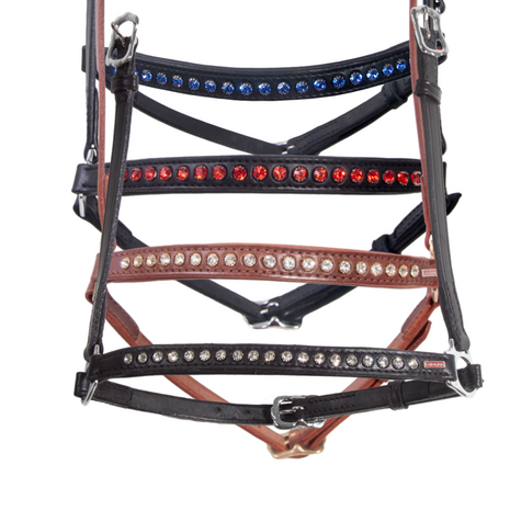 Karlslund Strass Color Neusriem voor Combi Hoofdstel