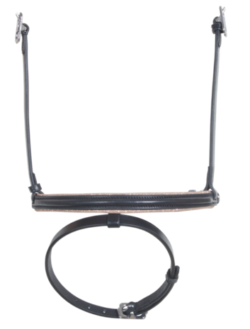 Karlslund Rose Glitter Hoge Neusriem voor Combi Hoofdstel