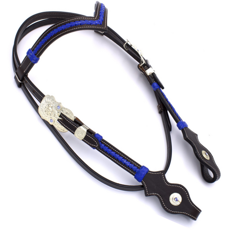 Western Hoofdstel Blue 