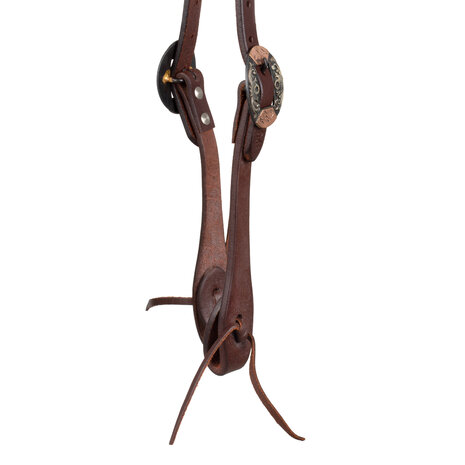 Pool's One Ear Western Hoofdstel &ndash; German Buckles