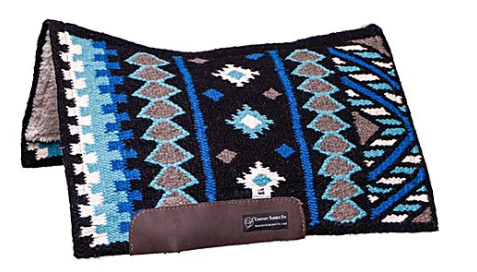 CSF Comfort Saddle Fit Westernpad DIAMOND STARS Black