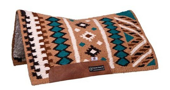 CSF Comfort Saddle Fit Westernpad DIAMOND STARS Tan