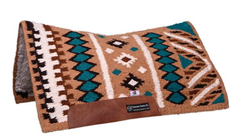 CSF Comfort Saddle Fit Westernpad DIAMOND STARS SHORT Tan
