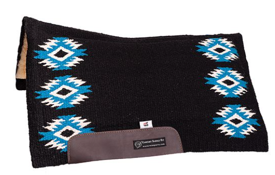 CSF Comfort Saddle Fit Rancho Westernpad SHORT Black