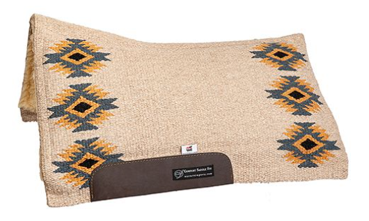 CSF Comfort Saddle Fit Rancho Westernpad SHORT Cream