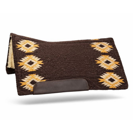 CSF Comfort Saddle Fit Rancho Westernpad SHORT Choco